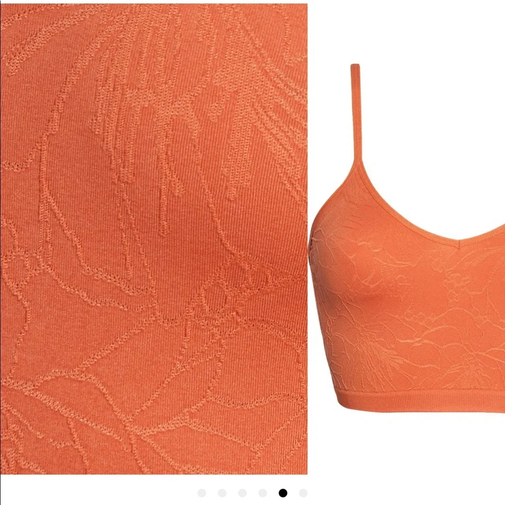 NWT Honeydew Intimates Orange Keagan Cami in Sedona Large - Picture 5 of 10